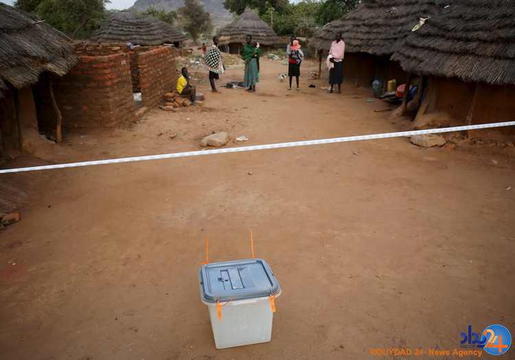 صحنه هایی از روز رای گیری در اوگاندا