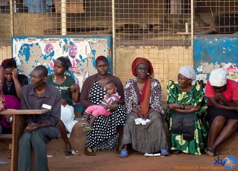 صحنه هایی از روز رای گیری در اوگاندا