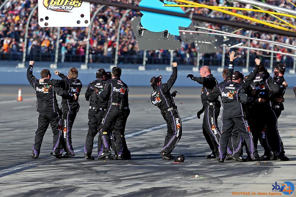 پایان مسابقات اتومبیل رانی دیتونا