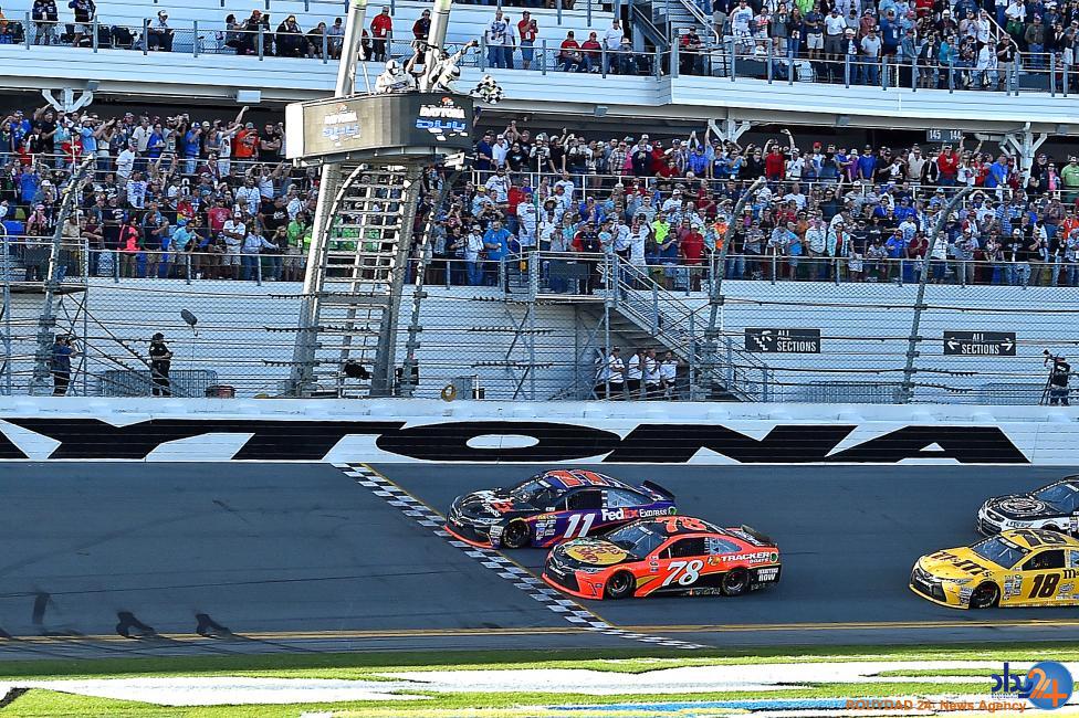 پایان مسابقات اتومبیل رانی دیتونا