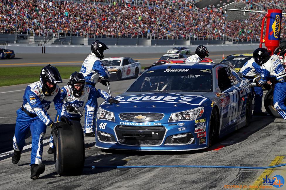 پایان مسابقات اتومبیل رانی دیتونا