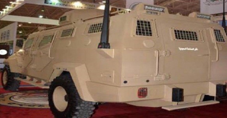 خودروی زرهی ساخت عربستان سعودی (تصویر) خودروی زرهی ساخت عربستان سعودی (تصویر)