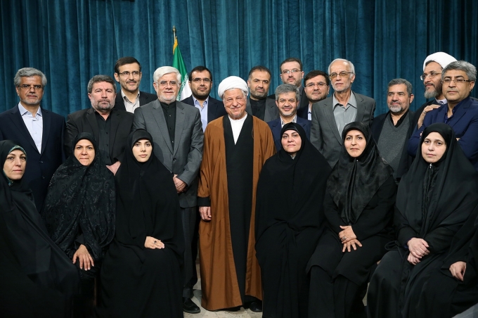 دیدار نامزدهای اصلاح طلب و اعتدال گرا با هاشمی رفسنجانی