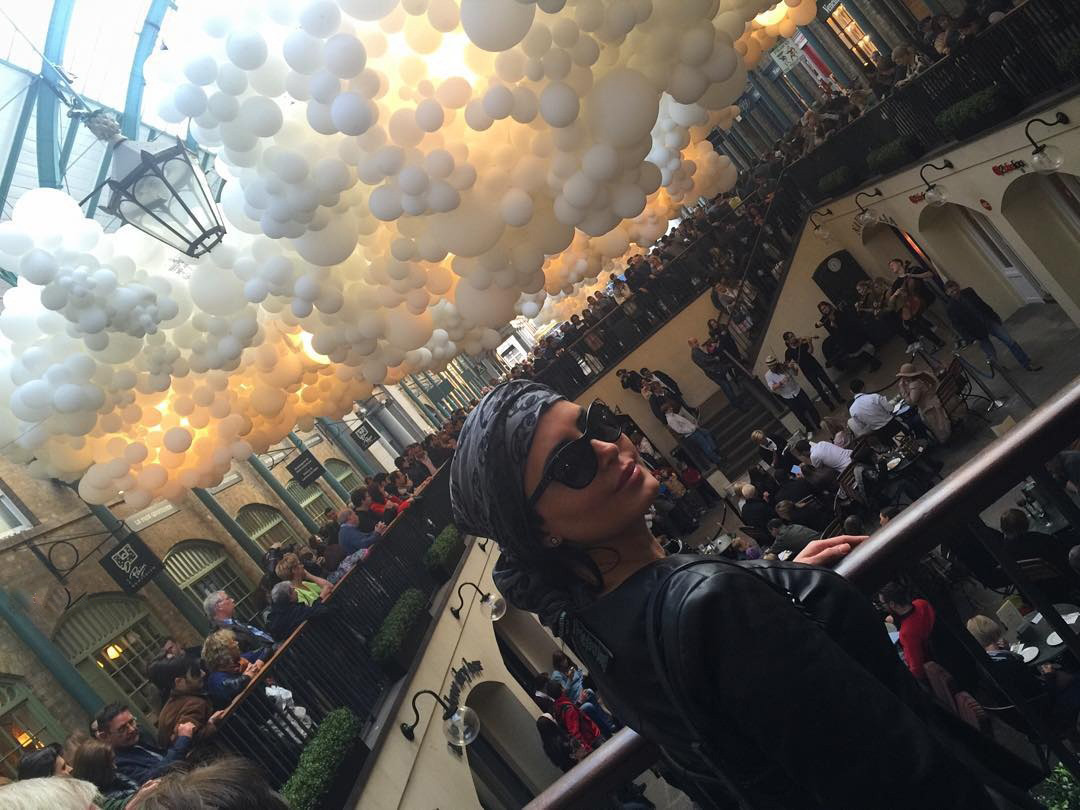 الناز شاکردوست در لندن چه می‌کند؟ (تصاویر)