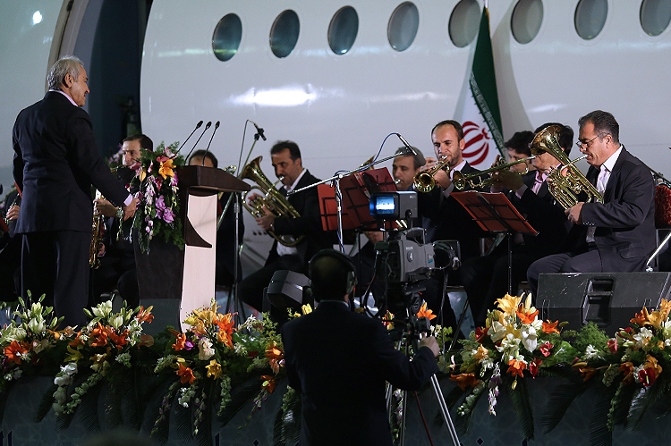 مراسم بزرگداشت پنجاه و پنجمین سالروز تاسیس شرکت هواپیمایی هما