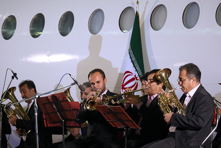 مراسم بزرگداشت پنجاه و پنجمین سالروز تاسیس شرکت هواپیمایی هما