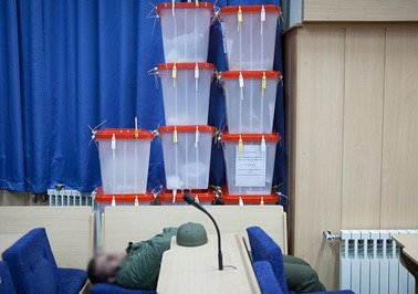 شمارش آراء انتخابات (تصاویر)