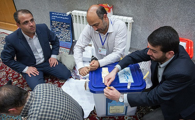 شمارش آراء انتخابات (تصاویر)