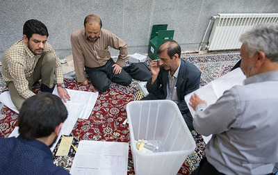 شمارش آراء انتخابات (تصاویر)