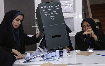 شمارش آراء انتخابات (تصاویر)