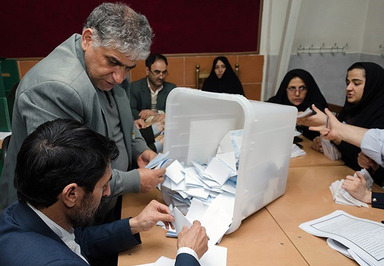 شمارش آراء انتخابات (تصاویر)