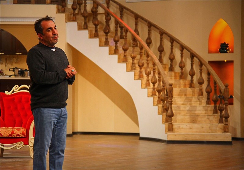 مهران مدیری و سیامک انصاری در سریال «دورهمی» (تصاویر)