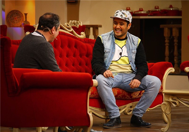 مهران مدیری و سیامک انصاری در سریال «دورهمی» (تصاویر)