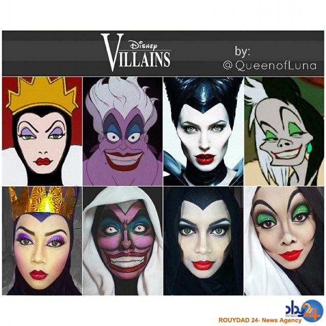 دختر هزارچهره (تصاویر)