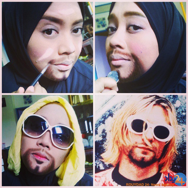 دختر هزارچهره (تصاویر)