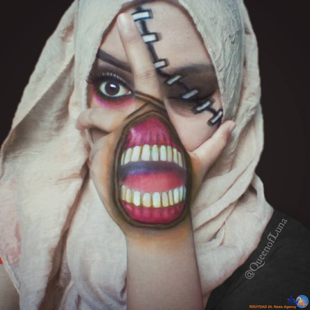 دختر هزارچهره (تصاویر)