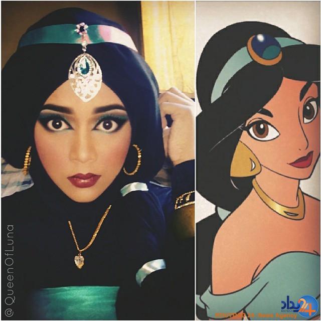 دختر هزارچهره (تصاویر)