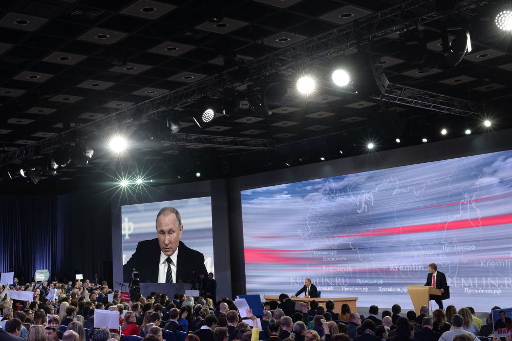 آخرین کنفرانس مطبوعاتی ولاذیمیر پوتین