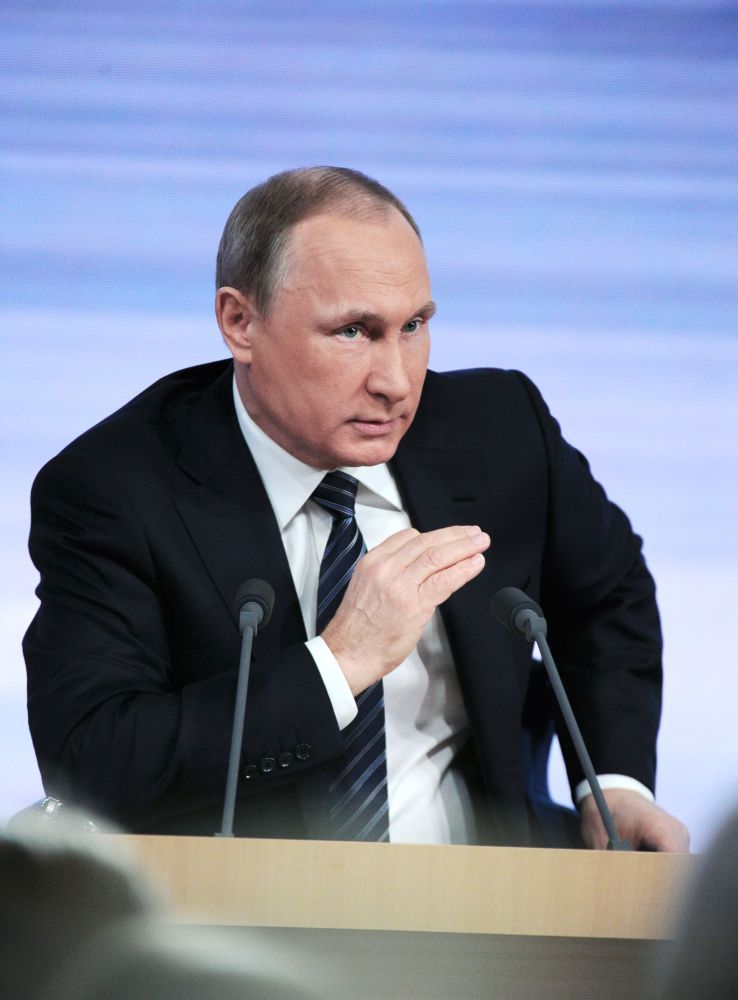 آخرین کنفرانس مطبوعاتی ولاذیمیر پوتین