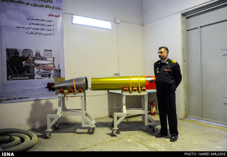 رونمایی از جدیدترین تجهیزات نیروی دریایی ارتش