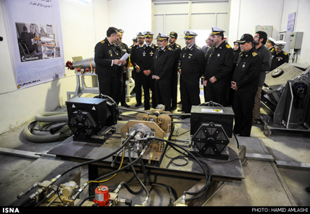 رونمایی از جدیدترین تجهیزات نیروی دریایی ارتش