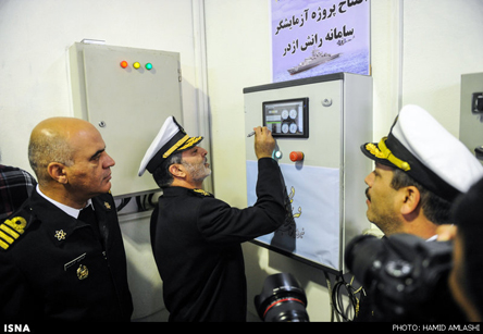 رونمایی از جدیدترین تجهیزات نیروی دریایی ارتش