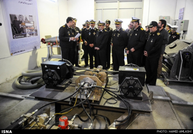 رونمایی از جدیدترین تجهیزات نیروی دریایی ارتش