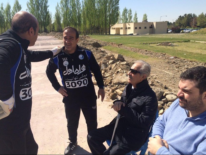 پورحیدری در تمرین استقلال حاضر شد (تصویر)