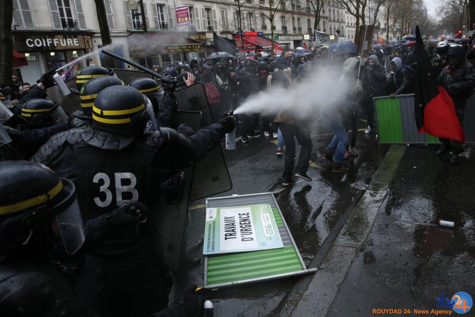 اعتراض به اصلاح قانون کار در فرانسه