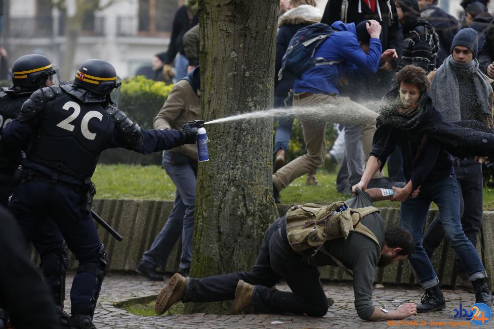 اعتراض به اصلاح قانون کار در فرانسه