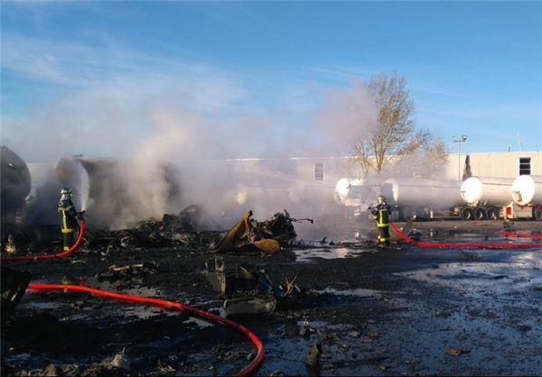 سه انفجار در شهرک صنعتی شهر بوردو فرانسه + عکس