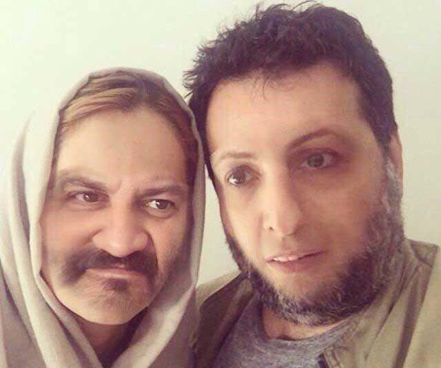 ترکیب عجیب مهراب قاسم‌خانی و شقایق دهقان (تصویر)