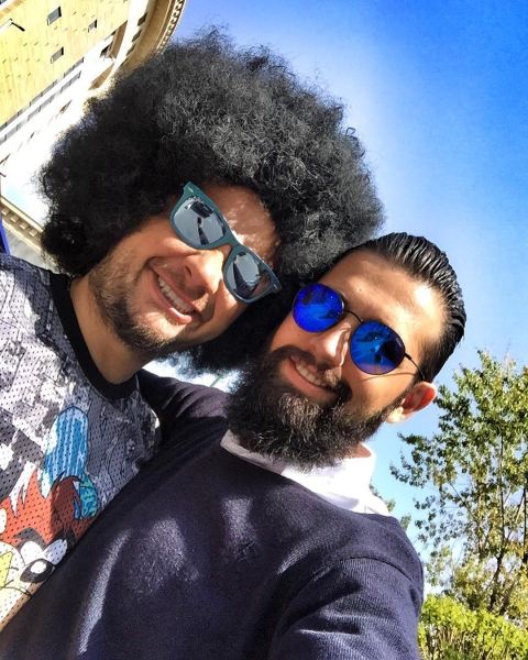 گریم دیدنی علی صادقی (تصویر)