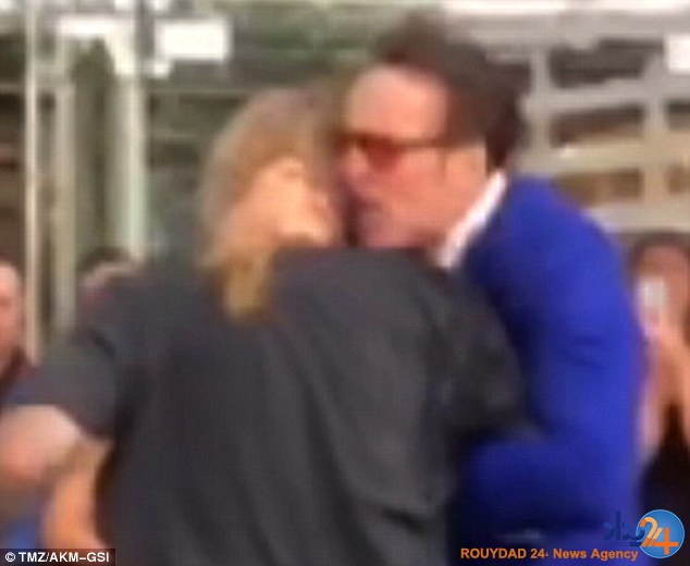 درگیری نیکلاس کیج برای یک زن (تصاویر)