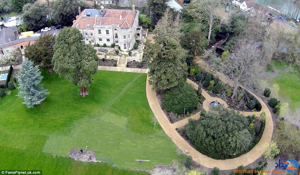 تصاویر خانه 14 میلیونی جورج کلونی و همسرش