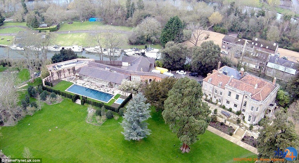 تصاویر خانه 14 میلیونی جورج کلونی و همسرش