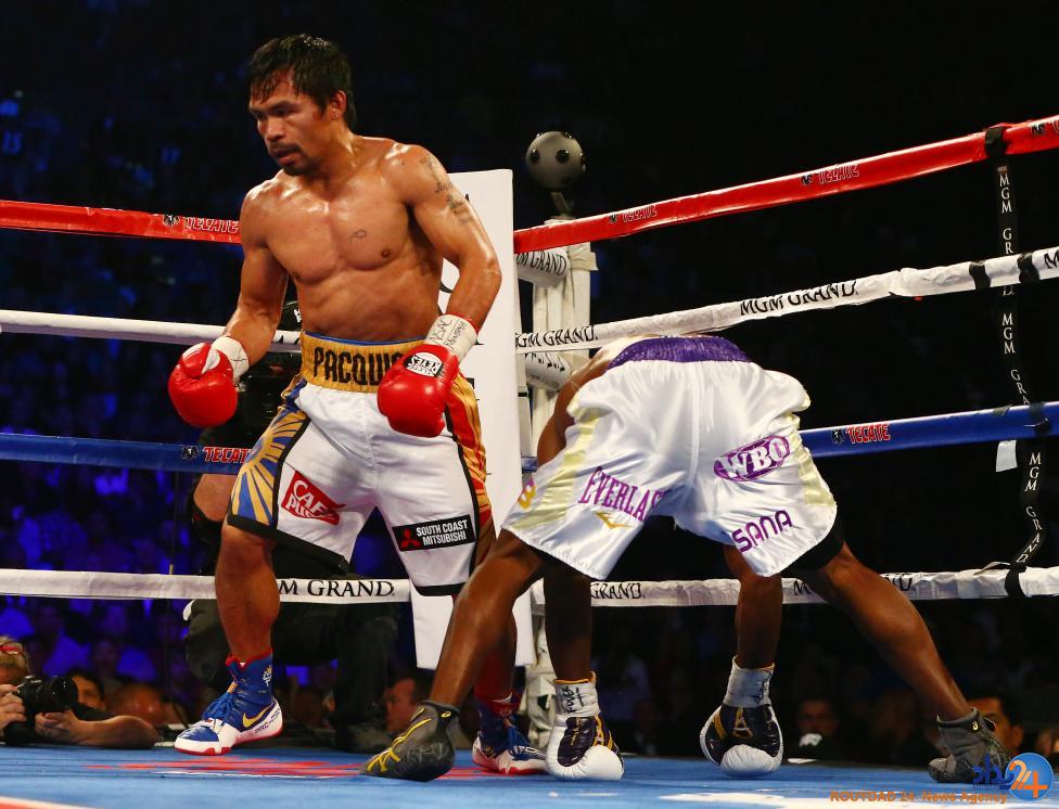 نبرد قهرمانی بوکسPacquiao و Bradley