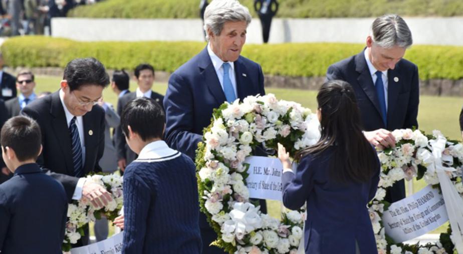 ادای احترام کری به قربانیان هیروشیما (تصاویر)