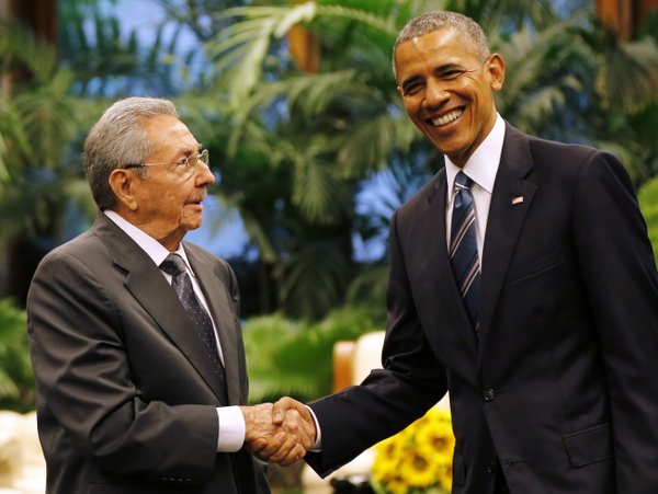 دیدار اوباما با کاسترو در هاوانا
