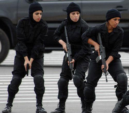 زنان پلیس کویتی (عکس)