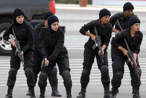 زنان پلیس کویتی (عکس)