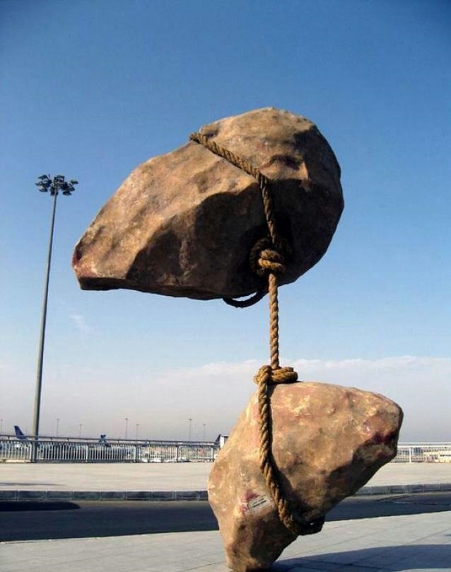 عجیب ترین مجسمه دنیا (تصویر)
