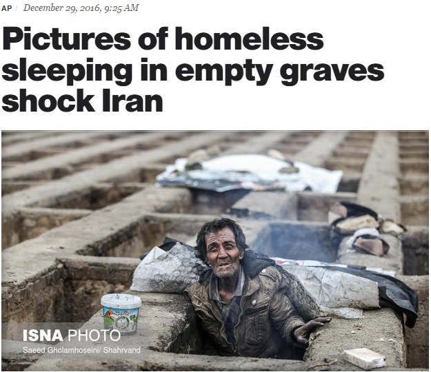 بازتاب شوک ایران از پدیده «گور خوابی» در رسانه‌های جهان