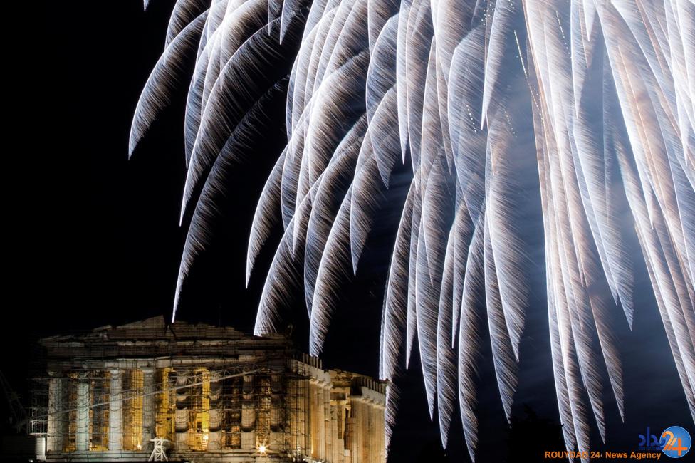 آغاز سال نوی میلادی در سراسر جهان (تصاویر)