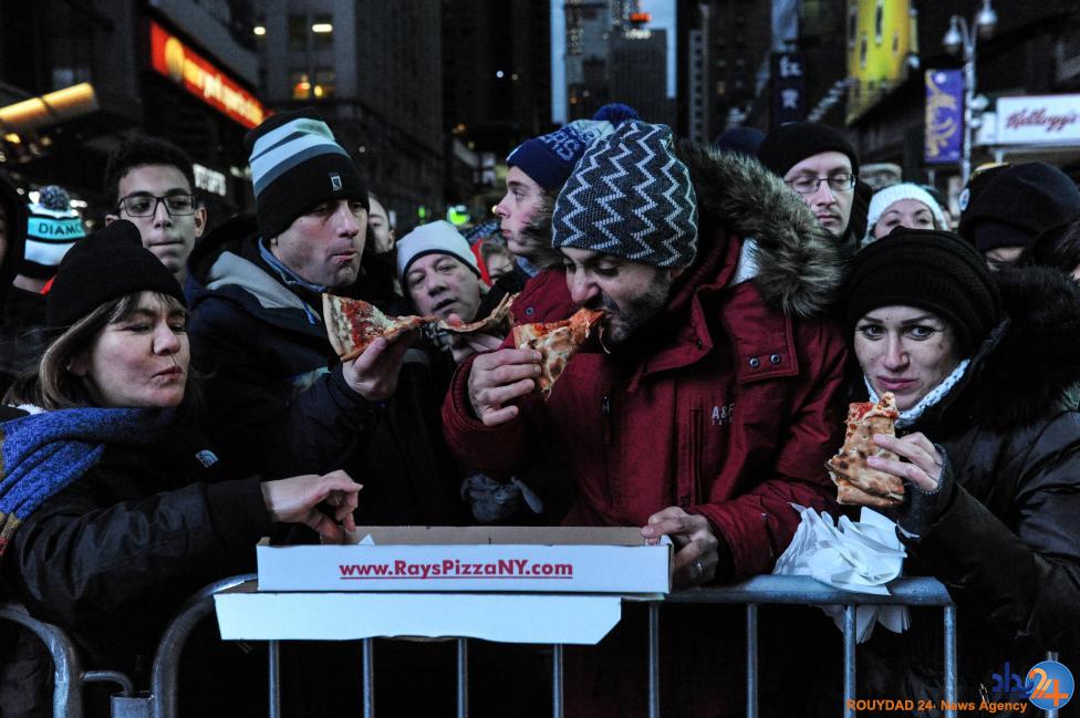 آغاز سال نوی میلادی در سراسر جهان (تصاویر)