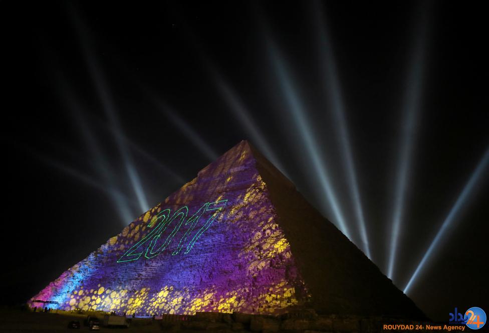 آغاز سال نوی میلادی در سراسر جهان (تصاویر)