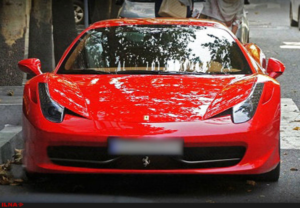 گرانترین خودروی پلاک شده در پایتخت