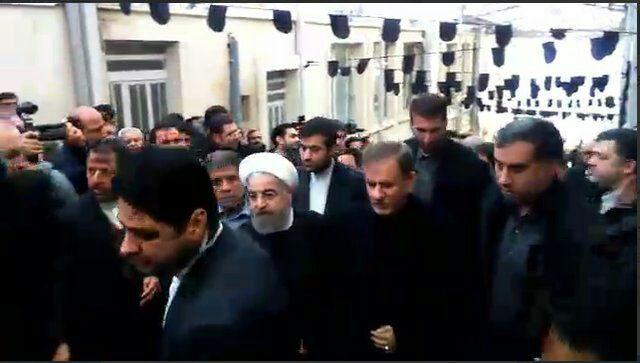 مراسم وداع با مرحوم آیت‌الله هاشمی رفسنجانی