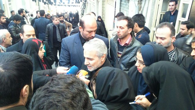 مراسم وداع با مرحوم آیت‌الله هاشمی رفسنجانی