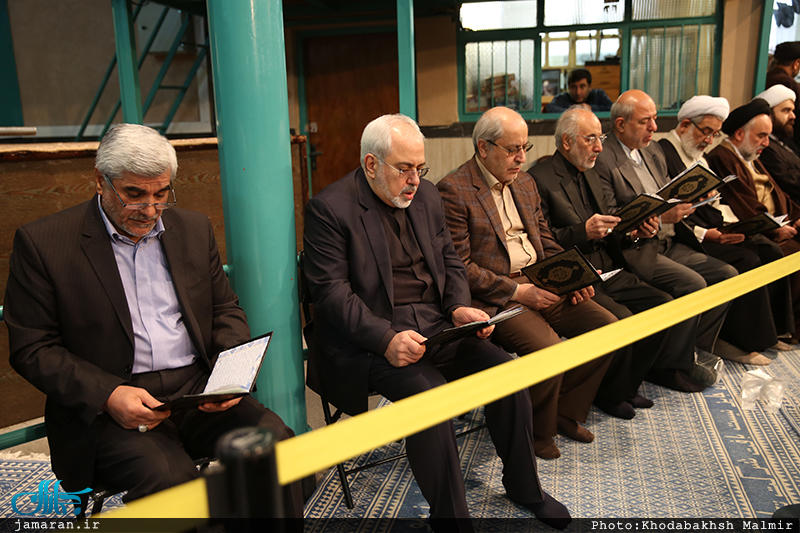 مراسم سوگواری آیت الله هاشمی در جماران